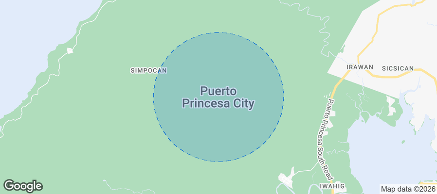City of Puerto Princesa (Capital) Airbnb map